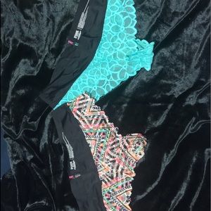 VS Pink! Lace thongs